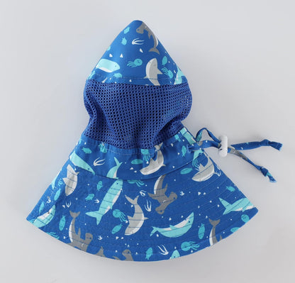 Home Prefer UPF50+ Wide Brim Sun Hat Boys Girls Sun Protection Hat Zoo Beach Swim Safari Bucket Hat