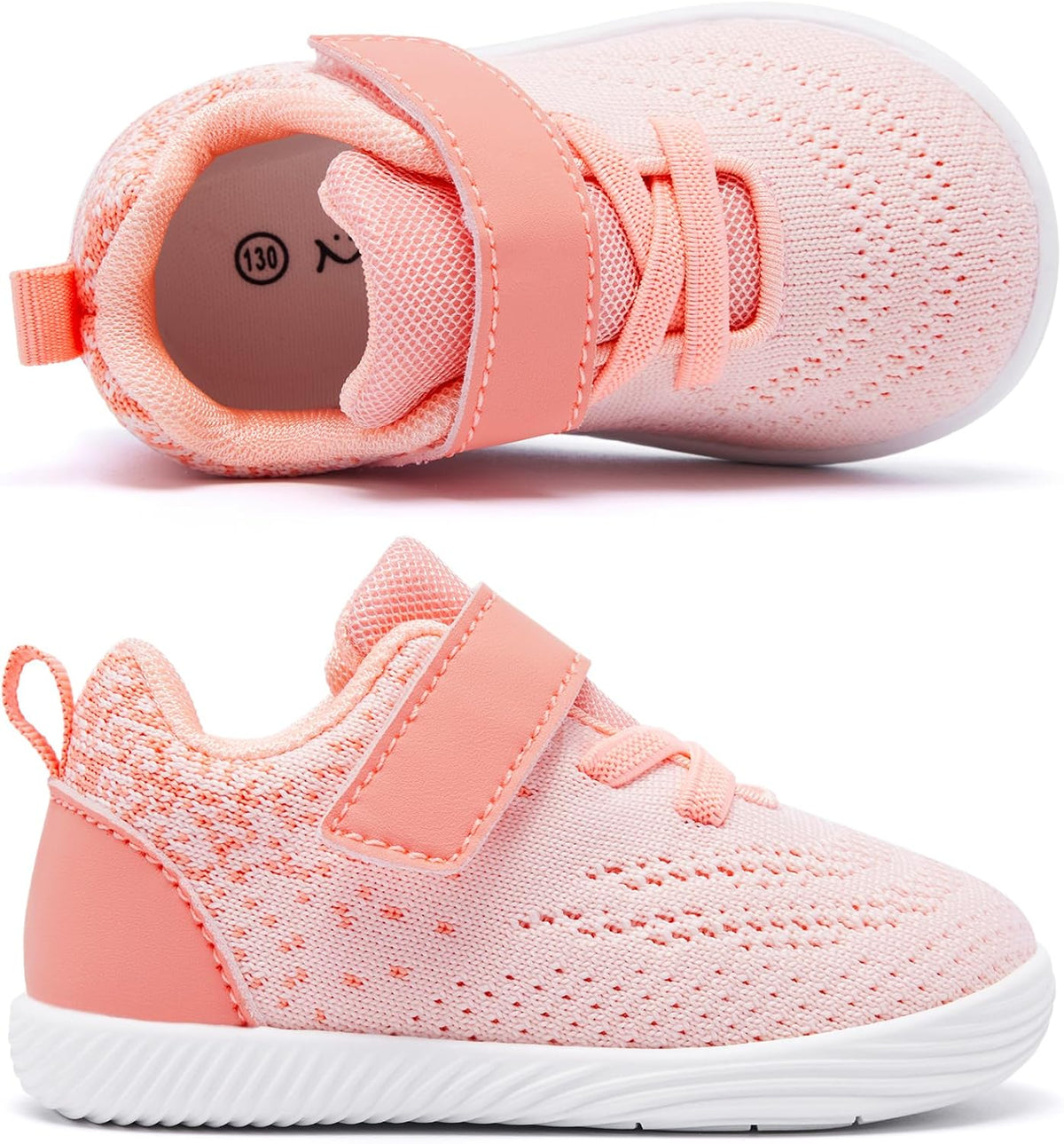 MORENDL Toddler Sneakers Baby Boys & Girls Barefoot Shoes Lightweight Breathable Walking Running