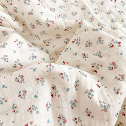 BuLuTu Girls Boys Kids Pillowcase Standard Size, Floral Pattern, 20"x26", 1 pc, Soft Breathable