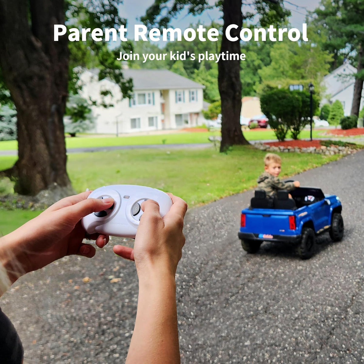 24V 10Ah Ride on Toy for Big Kids, 4x4 2 Seater Electric Kids SUV Car to Drive with Remote Control