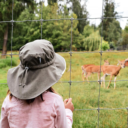 JAN & JUL Summer Adventure Wide Brim 50+ UPF Quick-Dry Sun-Hats for Kids