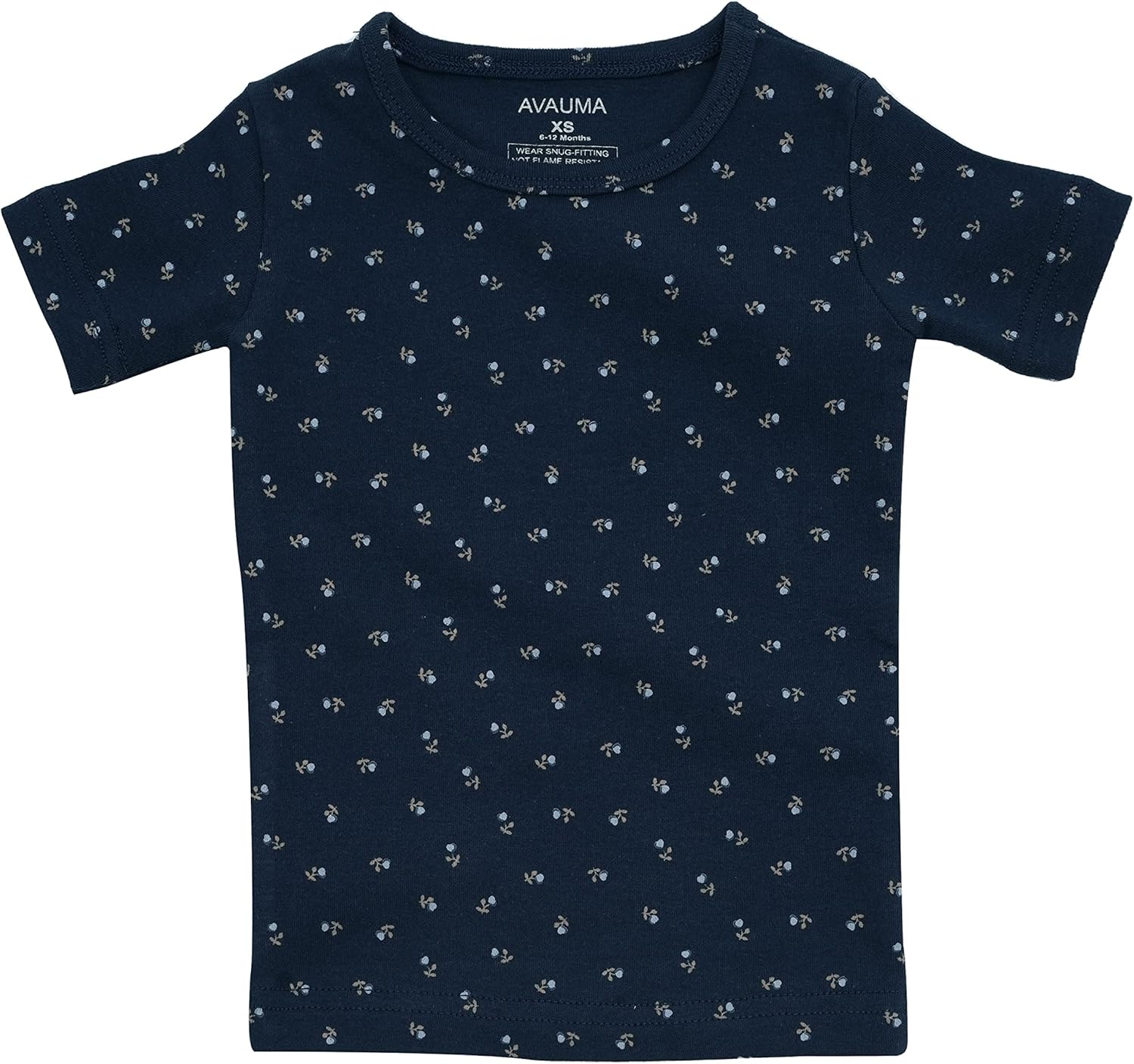 AVAUMA Baby Boys Girls Pajama Set 6M-7T Kids Cute Toddler Snug fit Pattern Design Pjs Cotton