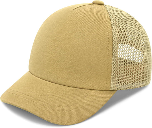 qikqik Baby Baseball Cap Toddler Baseball Hat with Mesh Infant Sun Hat UPF 50+ Baby Ball Cap