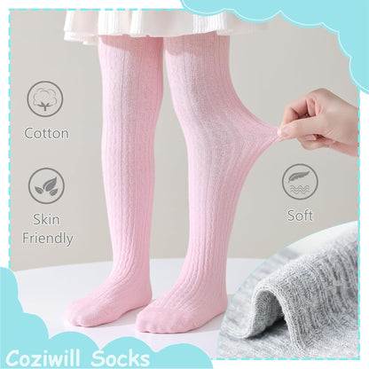Baby Tights Toddler Stockings Tights Soft Cotton Cable Knit Baby Girl Tight Leggings Newborn Infant
