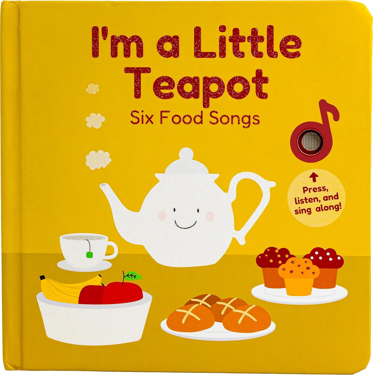 Cali's Books I'm a Little Teapot Interactive Musical Book for Toddlers 1-3 | Books for 1 Year Old |