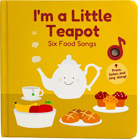 Cali's Books I'm a Little Teapot Interactive Musical Book for Toddlers 1-3 | Books for 1 Year Old |