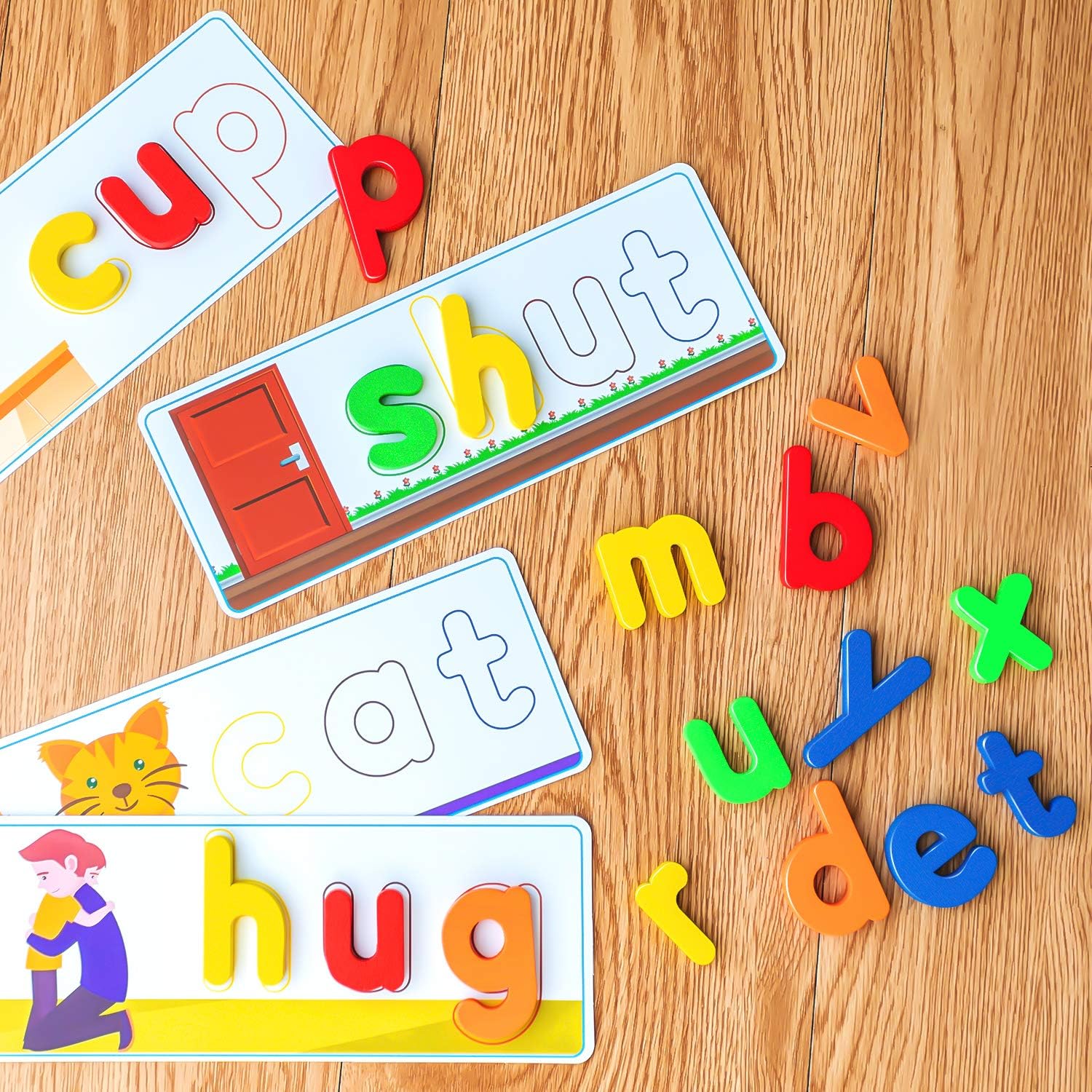 SpringFlower See & Spell Matching Letter Toy,Learning Educational Toy For 3 4 5 6 Years Old Boys