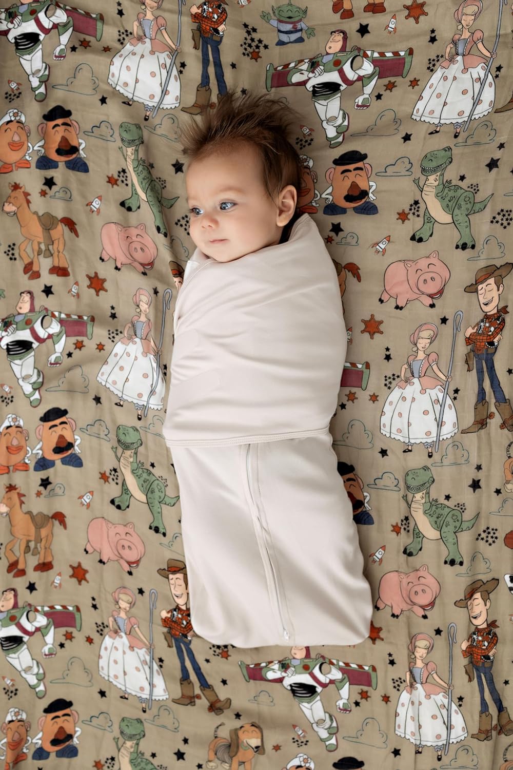 LullaBaby "Double Dream Swaddle: Exclusive Dual Wing Design, Pediatrician-Endorsed, Ultra-Soft