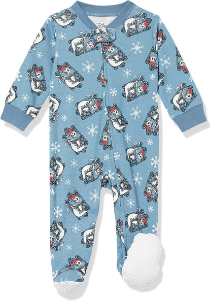 Amazon Essentials Disney | Marvel | Star Wars Unisex Babies' and Toddlers' Snug-Fit Cotton Footed