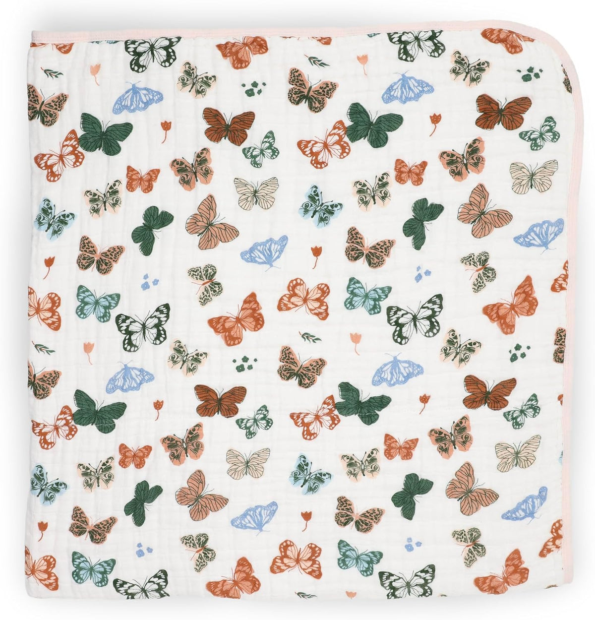 Little Unicorn Original Premium Cotton Quilt | Multi-Layered & Extra-Soft Muslin Fabric |for Babies