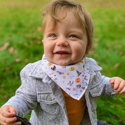 DiaperSquad's Baby Bibs for Drooling and Teething, Bibs for Boys, Baby Girl - Solid Cotton Baby
