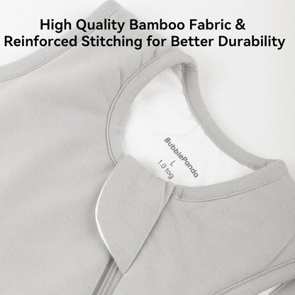 BubblePanda Rayon Made from Bamboo Sleep Sack 0-6 Months 0.5 Tog Soft Newborn Sleep Sack 3-6 Months