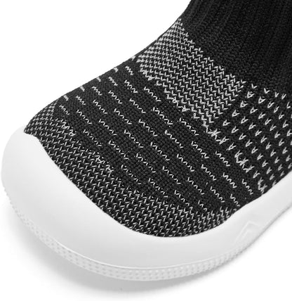 Eashi Baby Boy Girl Non-Skid Indoor Infant Walking Shoes Breathable Warm Elastic Sock Shoes with