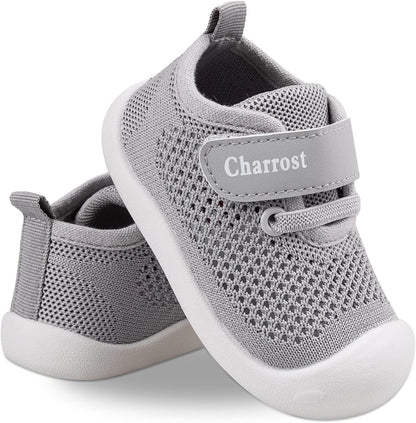 Baby First-Walking Shoes 1-4 Years Kid Shoes Trainers Toddler Infant Boys Girls Soft Sole Non Slip