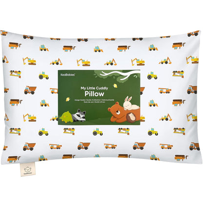 Toddler Pillow with Pillowcase - 13x18 My Little Cuddly Pillow, Viscose Derived From Bamboo Nursery