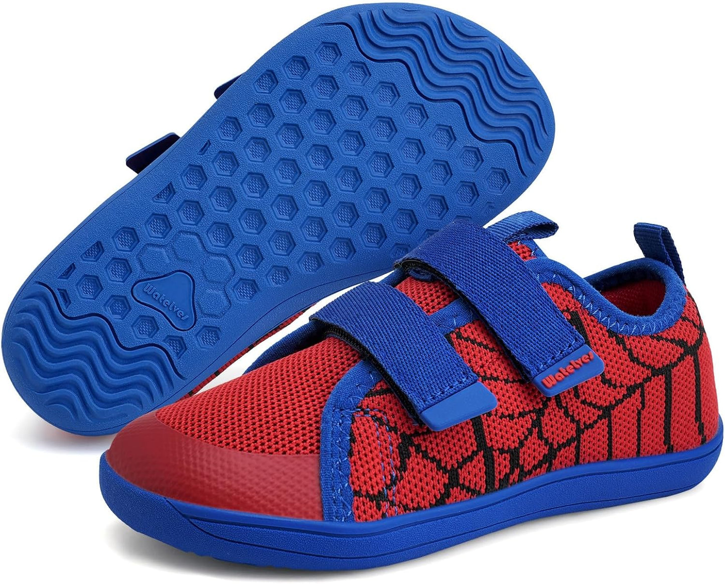 WateLves Toddler Little Kids Wide Barefoot Shoes The First Walking Shoes Girls Boys Breathable Zero