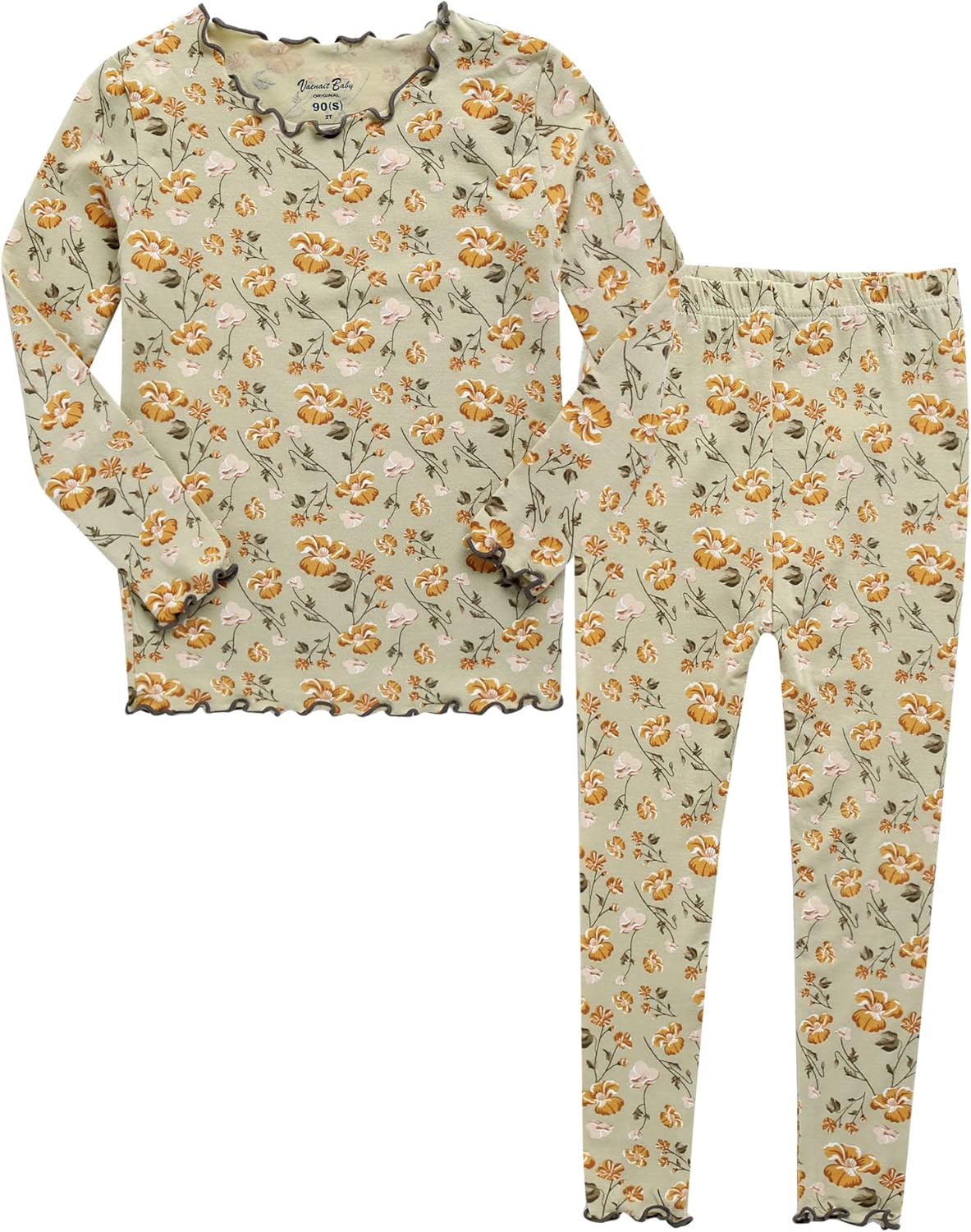 VAENAIT BABY 6M-12Y Kids Unisex Girls & Boys Soft Comfy Modal Tencel Sleepwear Pajamas 2pcs or 4pcs