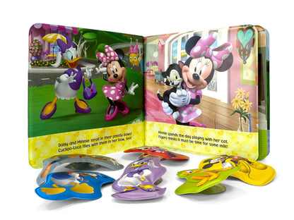 Disney Junior Mickey Bath Time Books - Activity Books for kids, Bath book, 6 Padded suction cups, 1