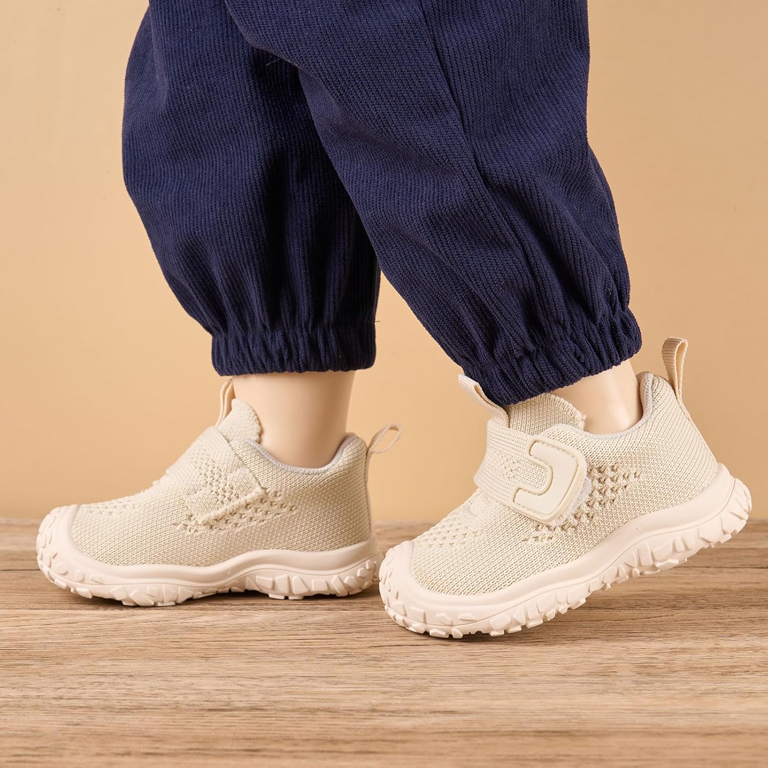 Newsonet Baby Shoes Boys Girls First Walking Breathable Non Slip Walker Sneakers Soft Sole 6 9 12
