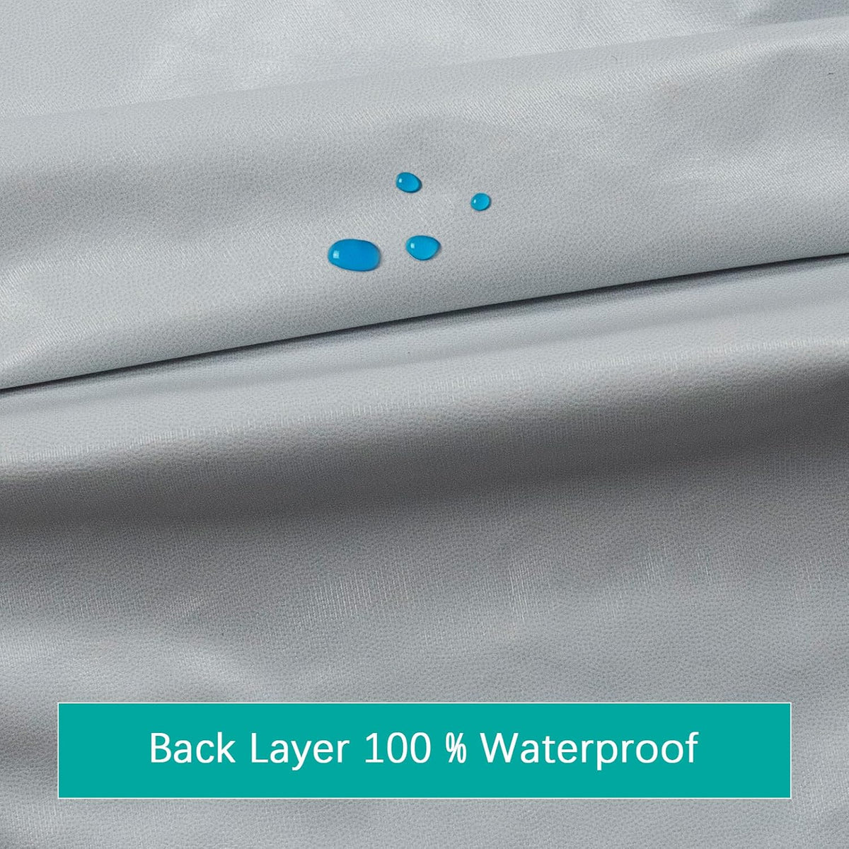 Biloban Mini Crib Sheets Fitted Waterproof 38'' x 24'', 2 Pack Mattress Protector Cover Fits for