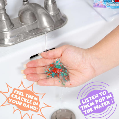 Tub Works® Bath Crackles Bath Toy, Variety 12 Pack | Nontoxic & Fragrance-Free | Makes Bath Water