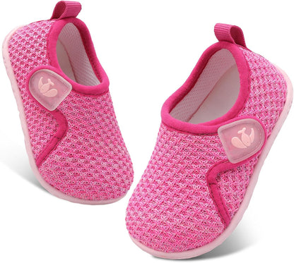 FEETCITY Baby Boys Girls First Walking Shoes Infant Sneakers Crib Shoes Breathable Lightweight Slip