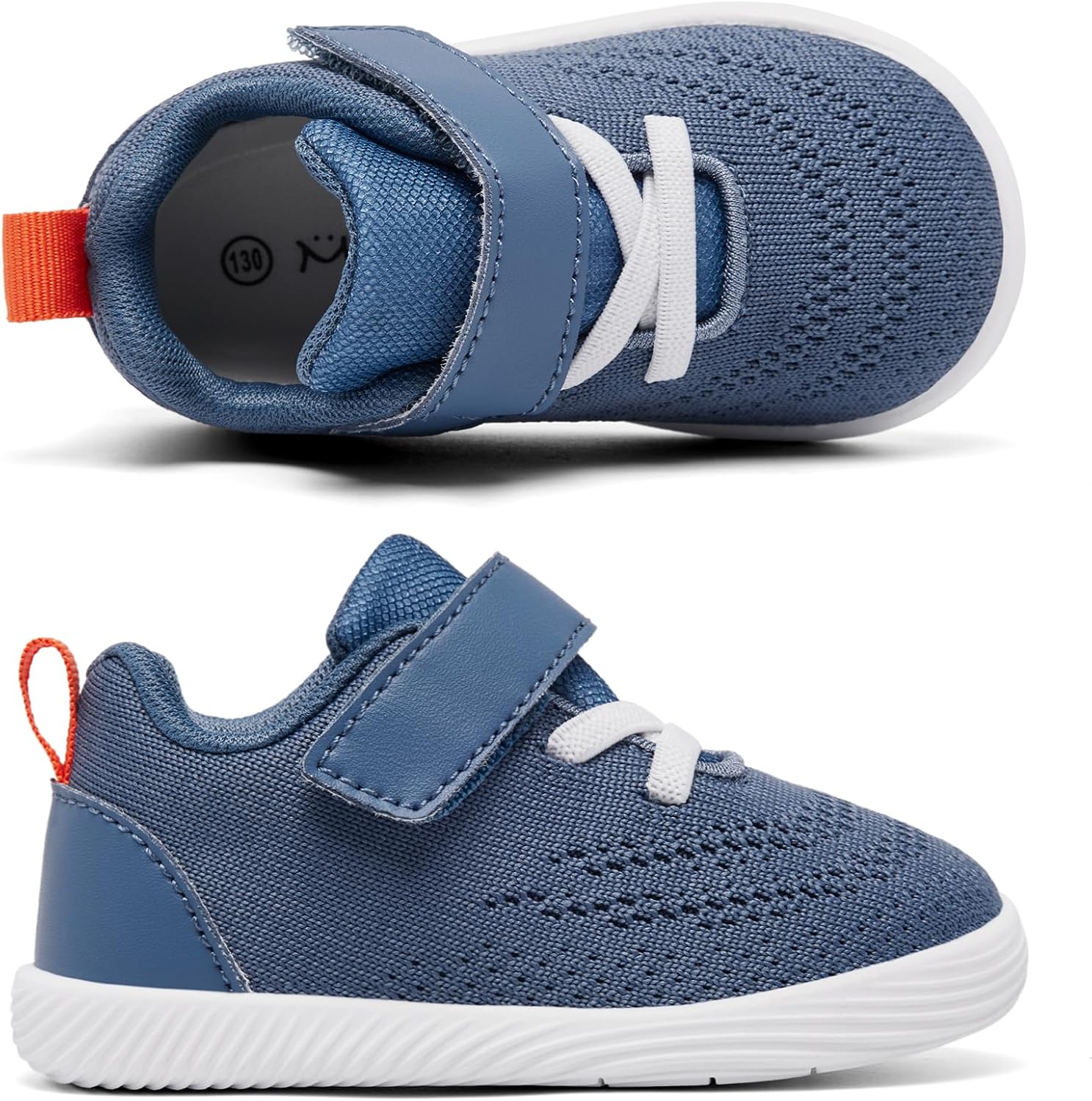 MORENDL Toddler Sneakers Baby Boys & Girls Barefoot Shoes Lightweight Breathable Walking Running