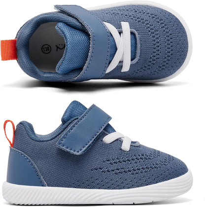 MORENDL Toddler Sneakers Baby Boys & Girls Barefoot Shoes Lightweight Breathable Walking Running