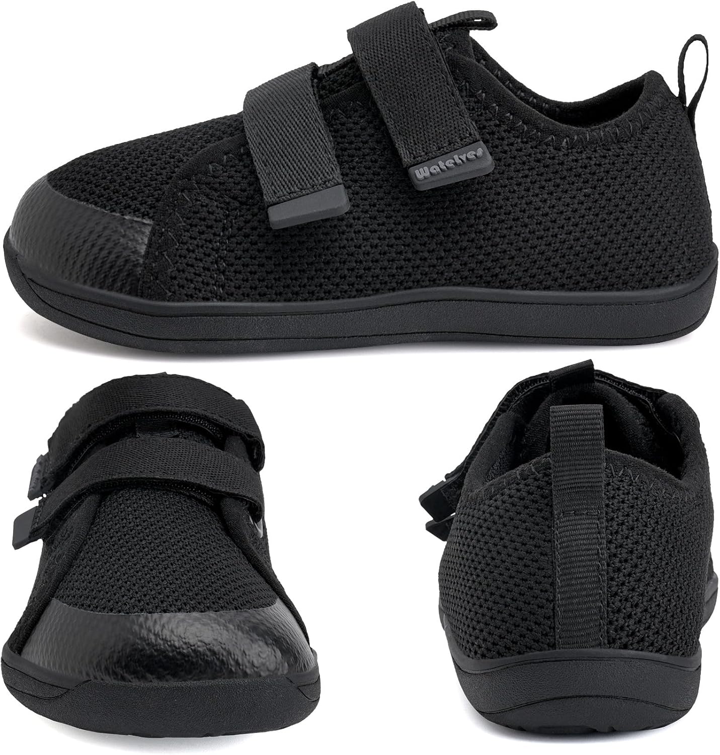 WateLves Toddler Little Kids Wide Barefoot Shoes The First Walking Shoes Girls Boys Breathable Zero