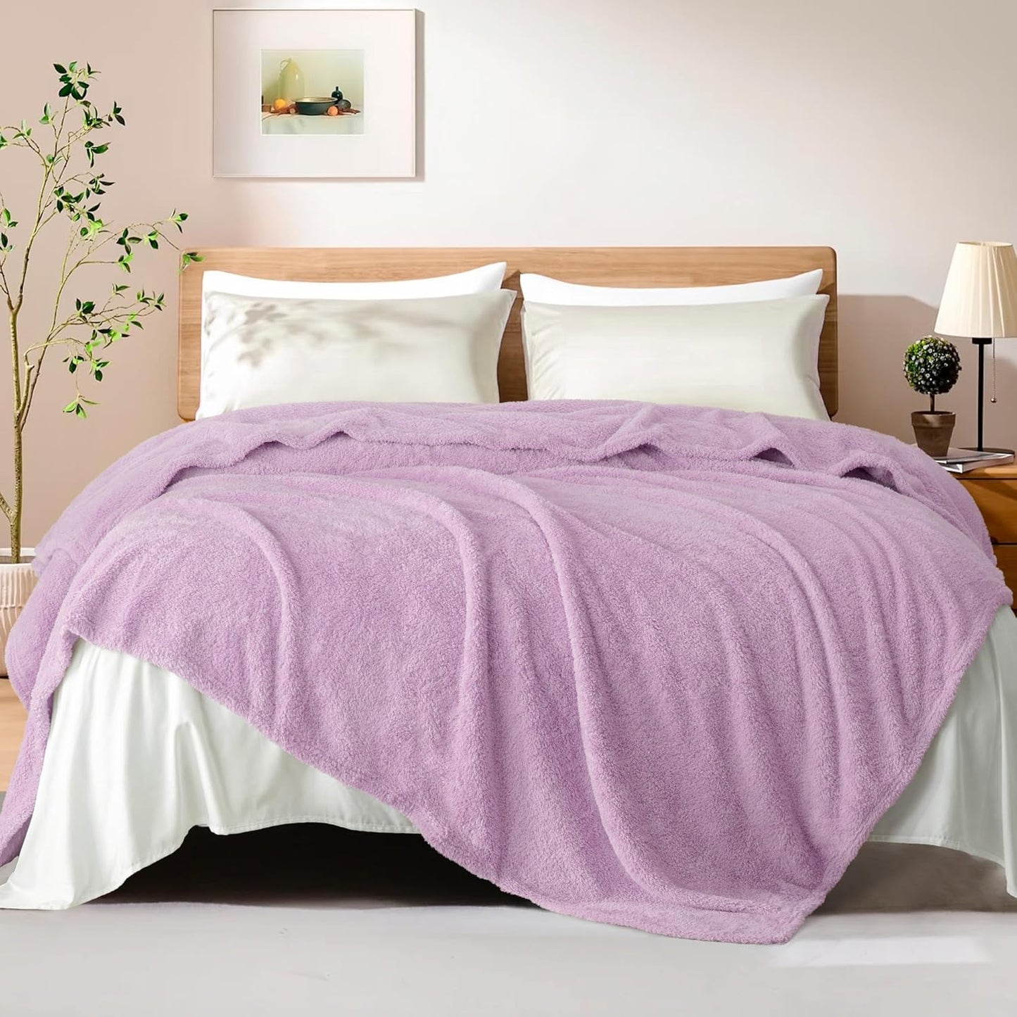 Exclusivo Mezcla Fleece Blanket for Couch, Soft and Cozy Twin Blankets for Women Men Girls Kids