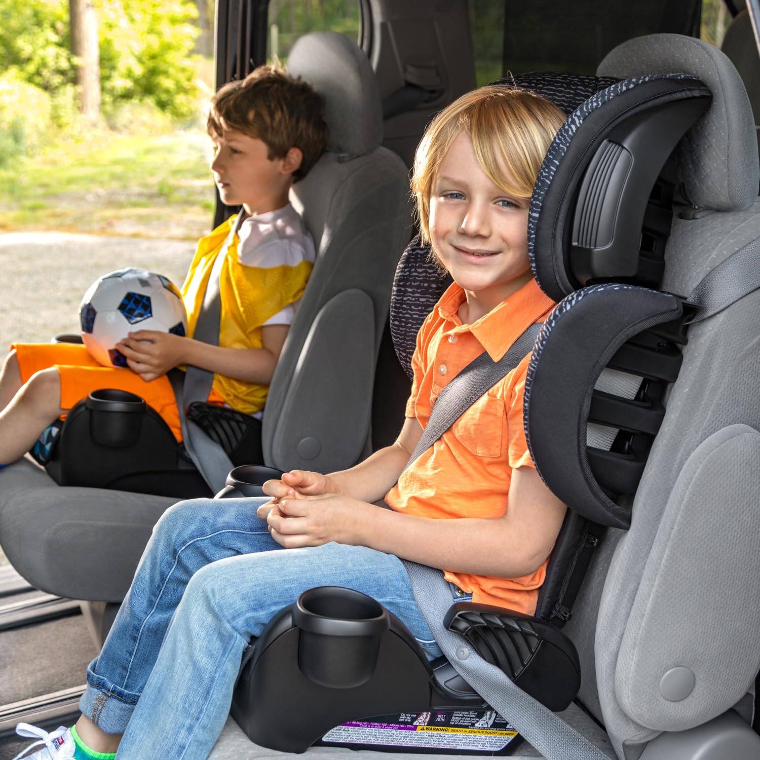 Evenflo GoTime LX Booster Car Seat (Astro Blue)