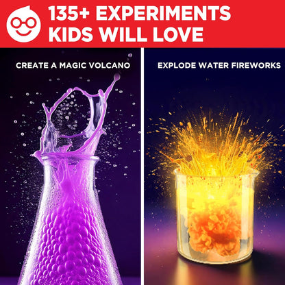 Doctor Jupiter Ultimate Science Kit, Chemistry Set for Kids Ages 8-9-10-11-12-13-14 | Birthday Gift