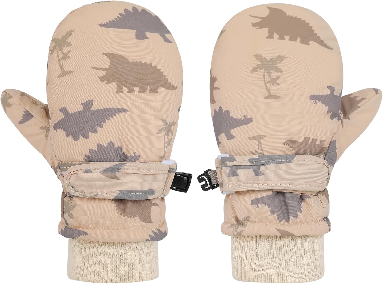 Toddler Gloves Kids Mittens Winter Warm Lined Fleece Gloves Waterproof Snow Baby Mitten for Boys