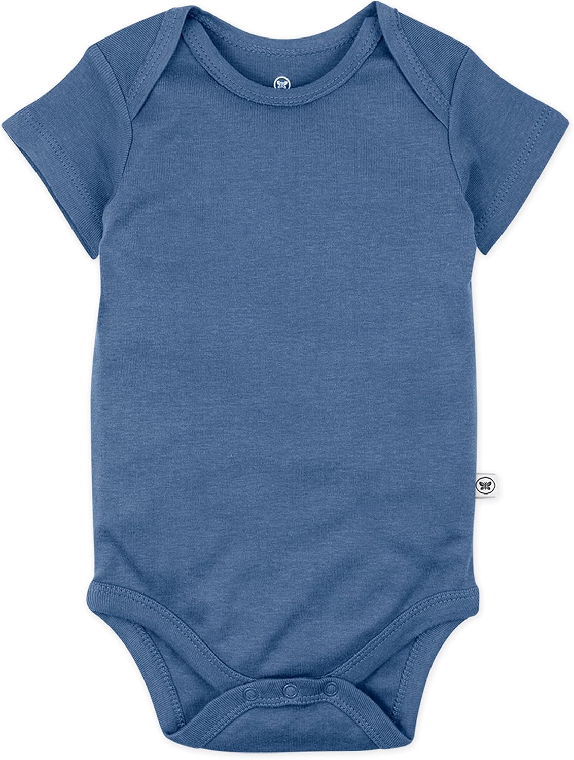 HonestBaby unisex-baby 10-pack Short Sleeve Bodysuits One-piece 100% Organic Cotton for Infant Baby