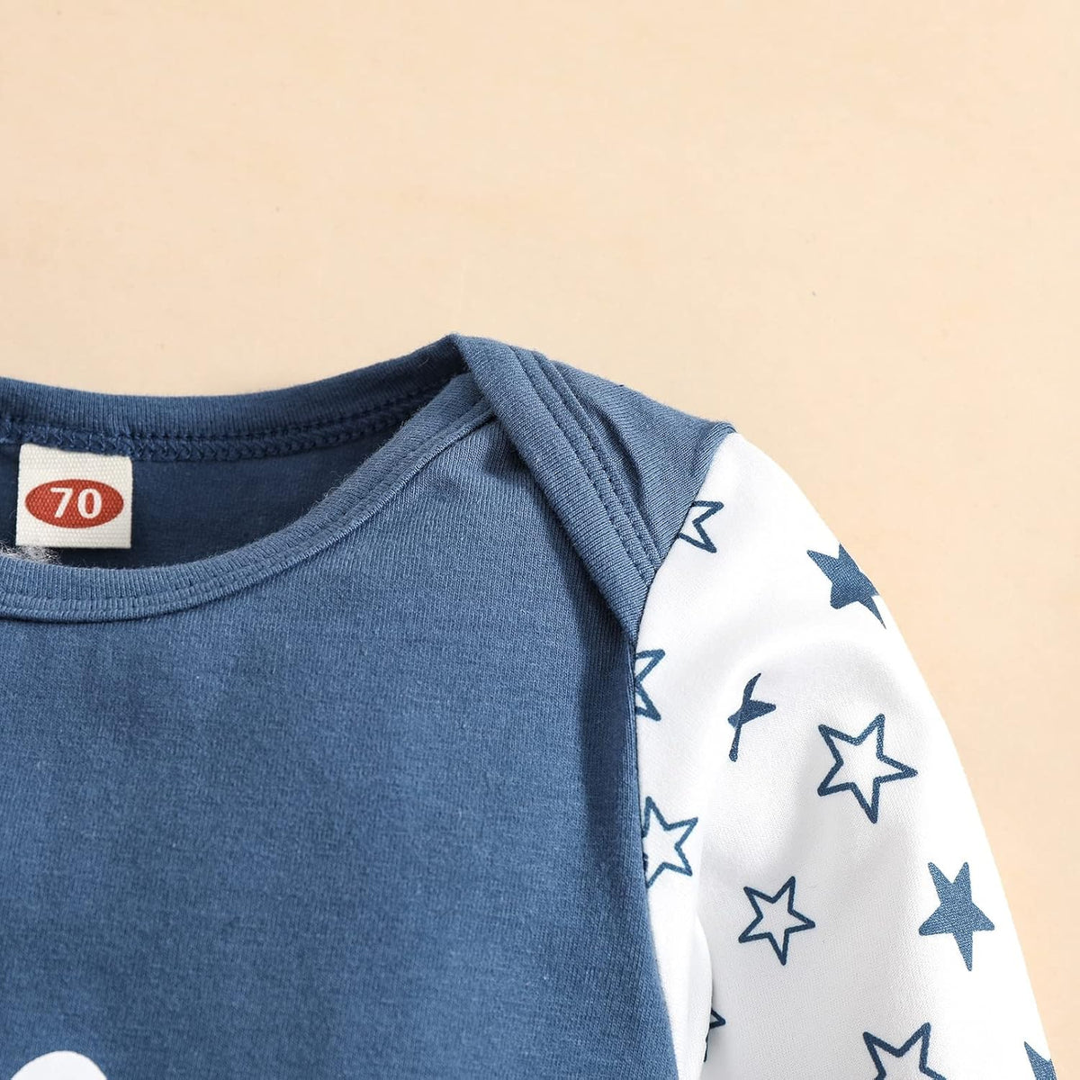 AMAWMW Newborn Baby Girl Little Sister Sleeper Gown Stripe Long Sleeve Nightgown Pajamas Gifts