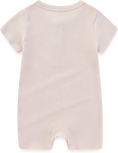 Baby Bodysuits Solid Romper One-Piece Newborn Clothes 2 Pack Baby Shower Gifts