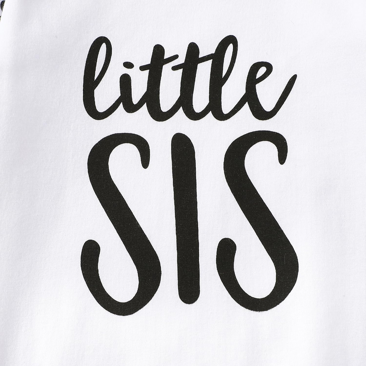 AMAWMW Newborn Baby Girl Little Sister Sleeper Gown Stripe Long Sleeve Nightgown Pajamas Gifts