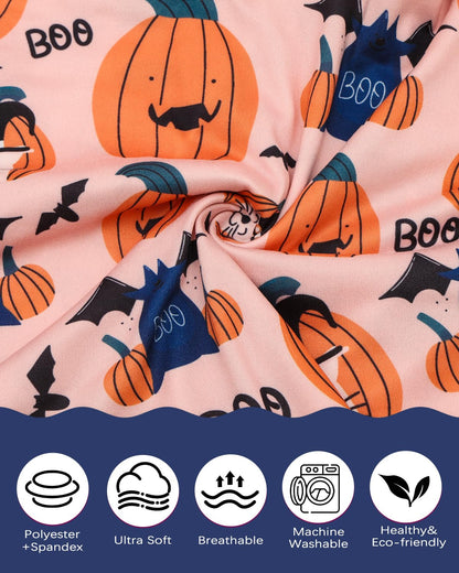 ALVABABY Toddler Pillowcases Stretchy Soft Kids Pillow Cover 2 Pack Fit 13"x 18" or 12"x16"