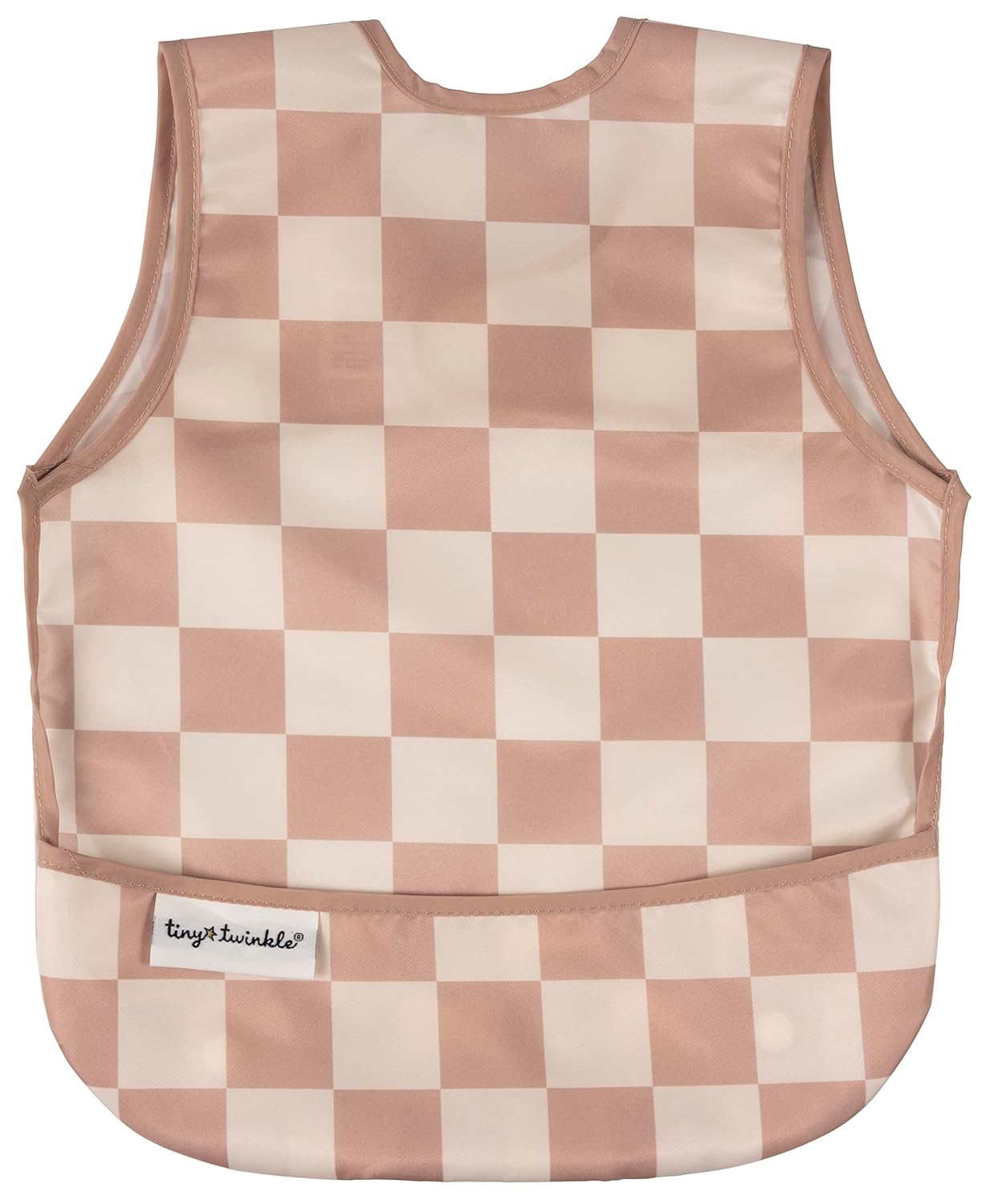 Tiny Twinkle Mess Proof Baby Bib - Waterproof & Lightweight Baby-Led Weaning Apron | 100% Recycled
