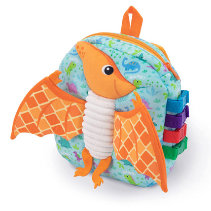 Buckle Toys, Breezy Pterodactyl Dinosaur Backpack, Educational Learning