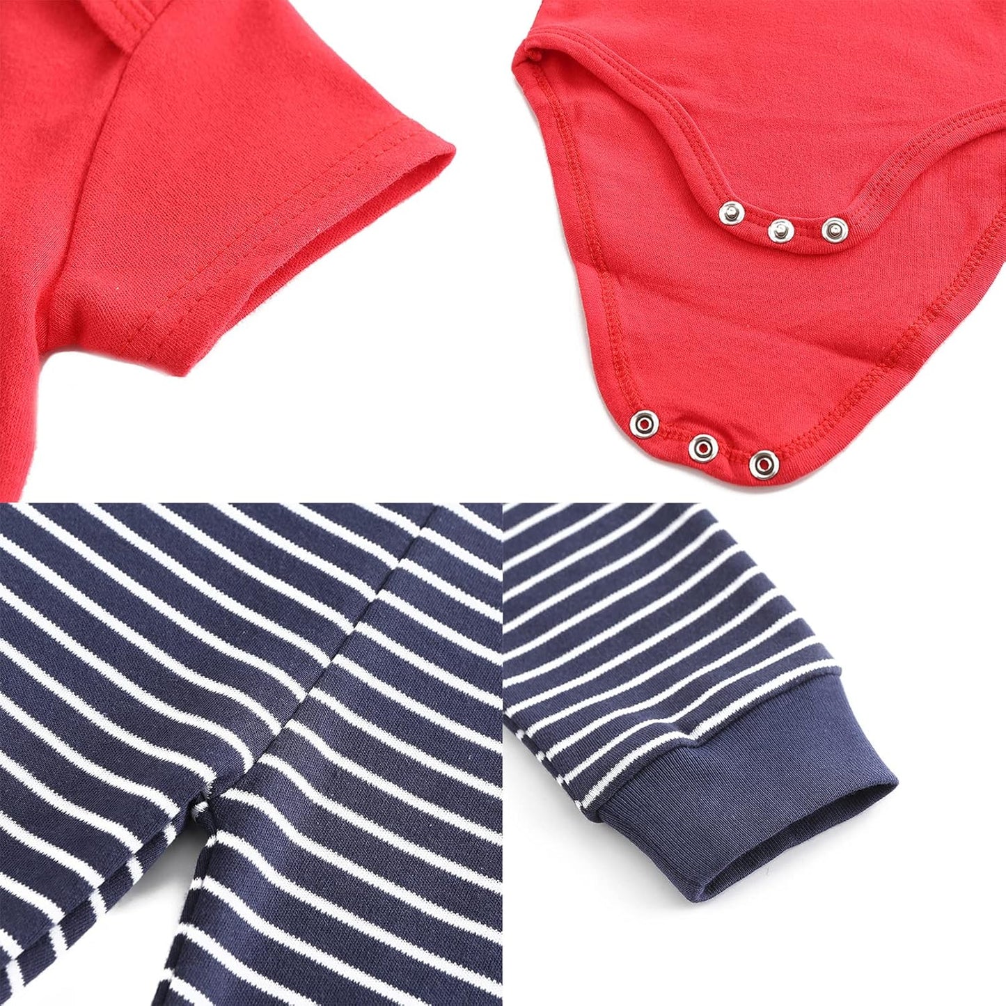 Newborn Layette Gift Set Bodysuits Pants for Baby Girl and Boy 24 Piece 100% Cotton Essentials and