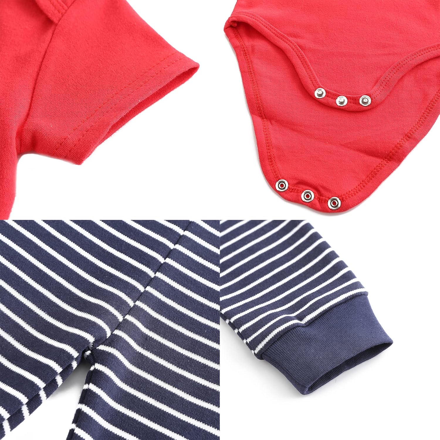 Newborn Layette Gift Set Bodysuits Pants for Baby Girl and Boy 24 Piece 100% Cotton Essentials and