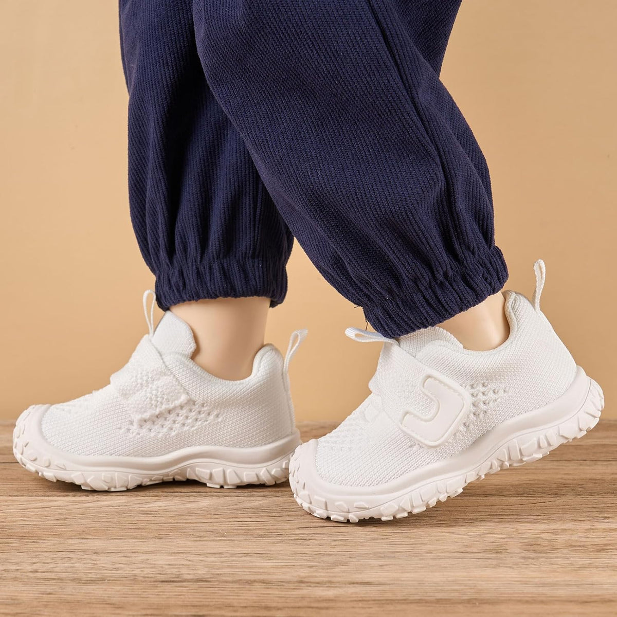 Newsonet Baby Shoes Boys Girls First Walking Breathable Non Slip Walker Sneakers Soft Sole 6 9 12