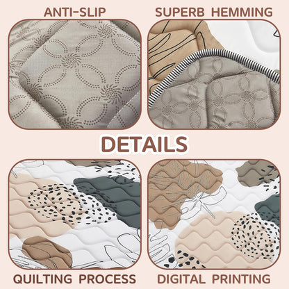 Baby Play Mat - Thicken 71x59 Inch Soft Foam Crawling Mat for Playpen & Floor, Non-Slip Waterproof