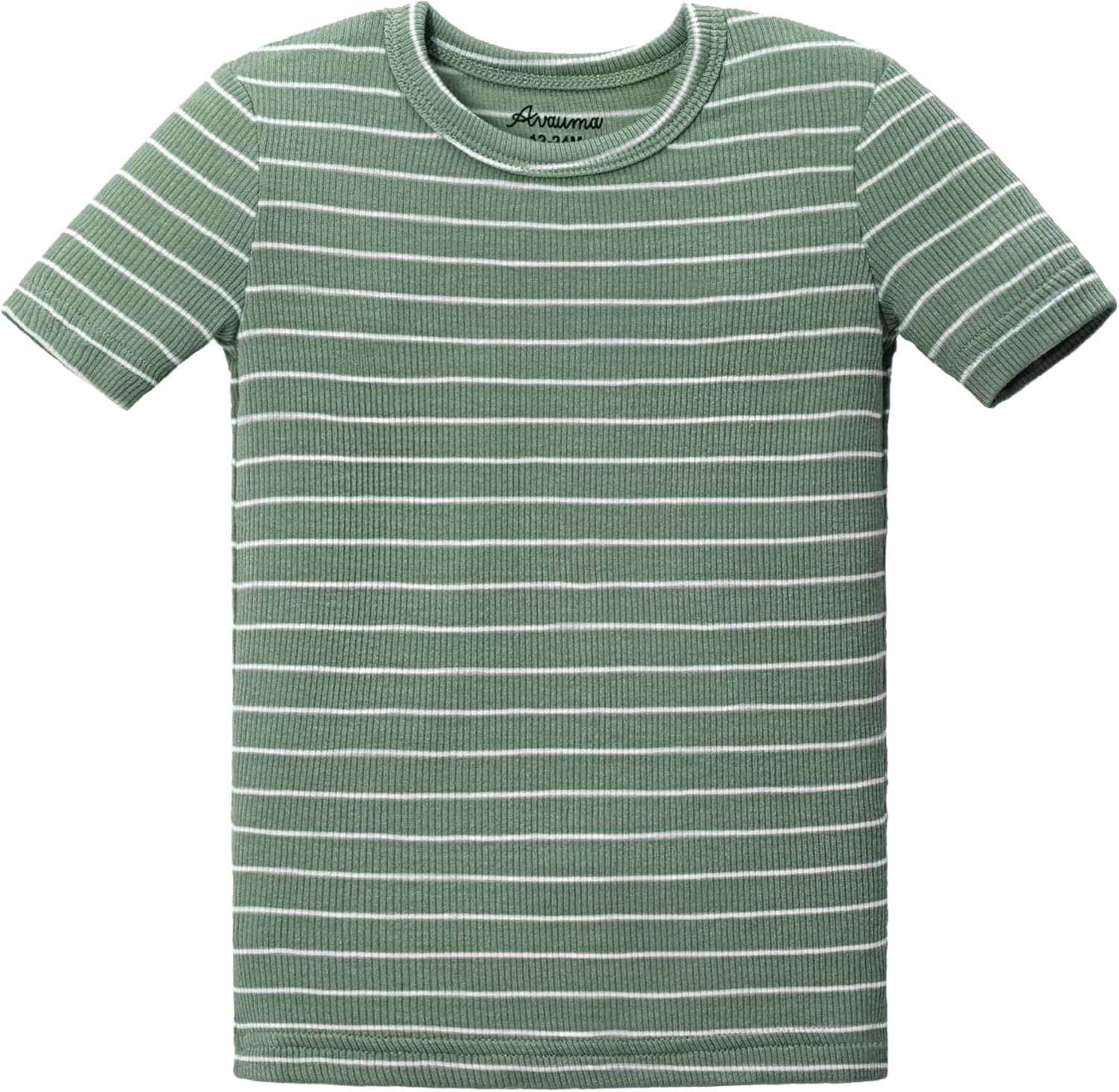 AVAUMA Stripe Pattern Baby Boys Girls Pajama Set Kids Toddler Snug fit Ribbed Sleepwear pjs for