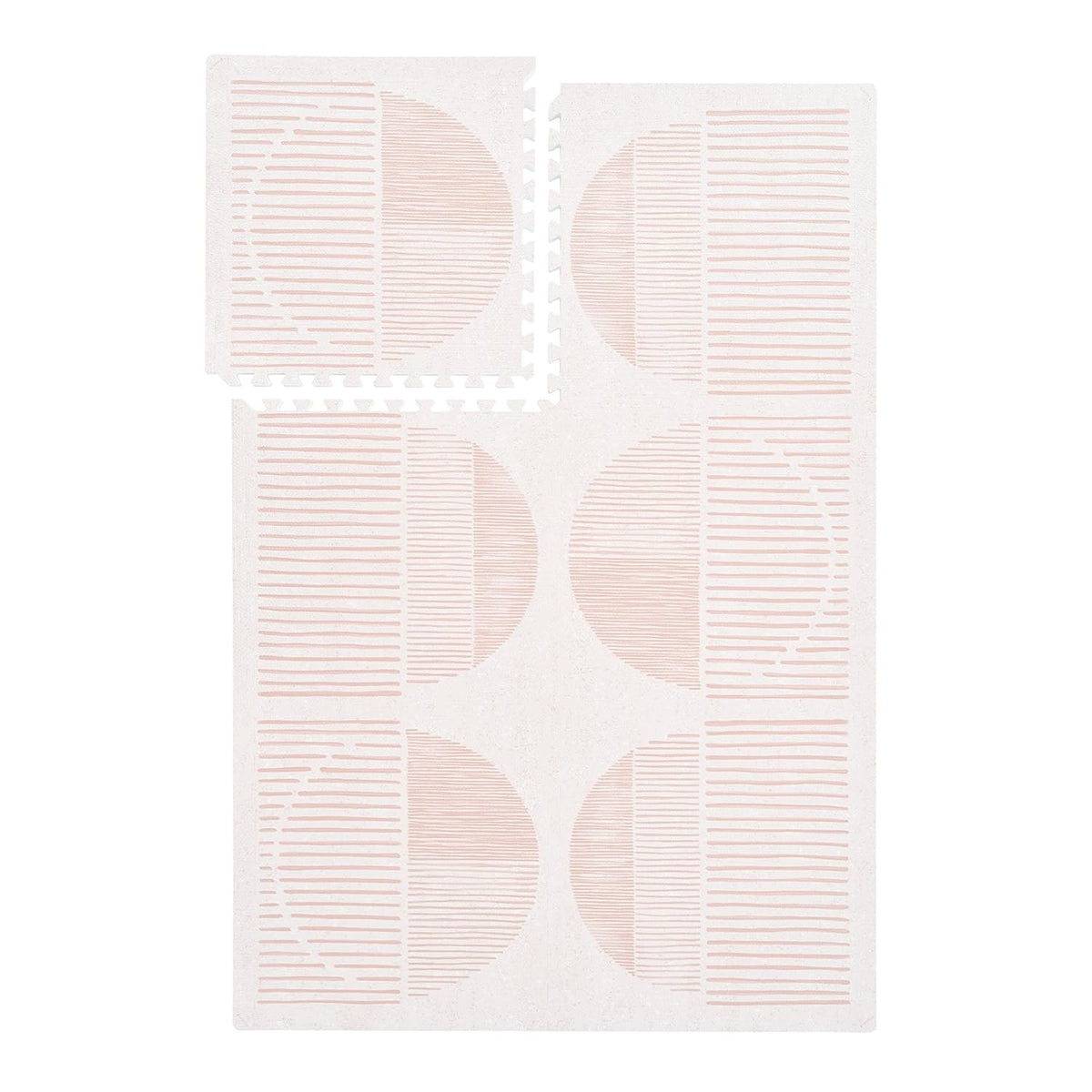 Premium Exercise & Baby Foam Play Mats - Stylish & Large Non-Toxic Odorless Floor Mat - 6 Tiles