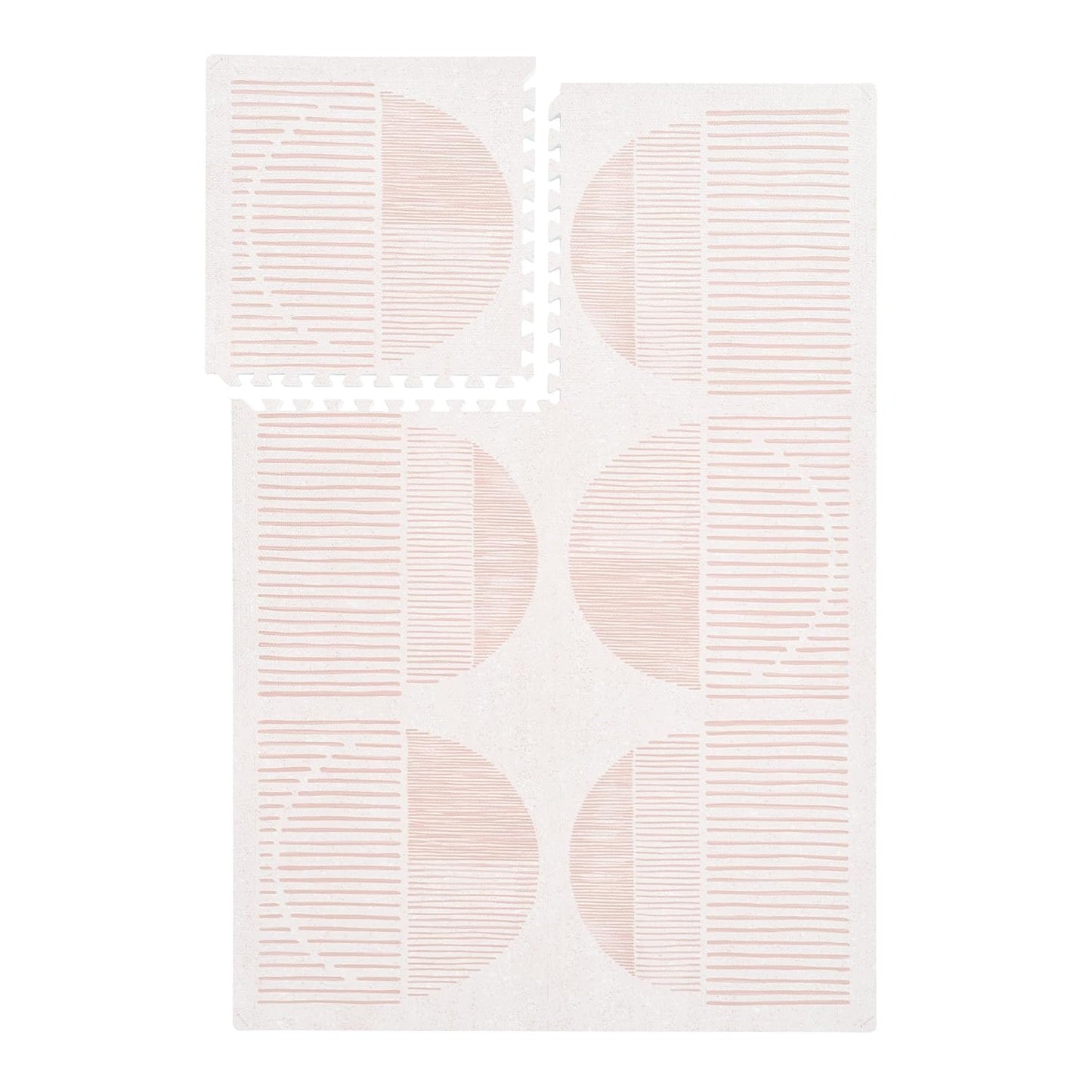 Super 1 Inch Thick Premium Quality Exercise & Baby Foam Play Mats - Expandable & Large Non-Toxic