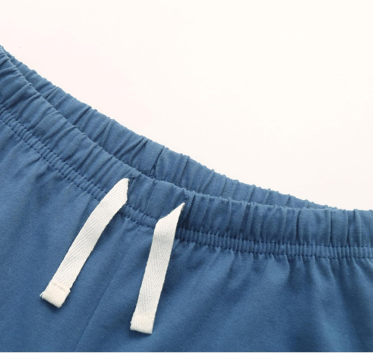 GFQLONG 4 Pack Toddler Boys and Girls Cotton Pants Lightweight Trousers, Kids Summer Casual Solid