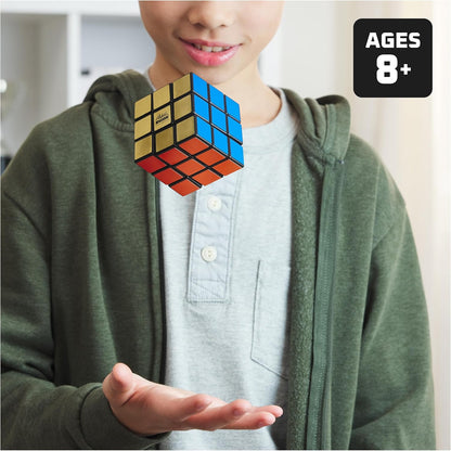 Rubik's Cube, Special Retro 50th Anniversary Edition, Original 3x3 Color-Matching Puzzle Classic