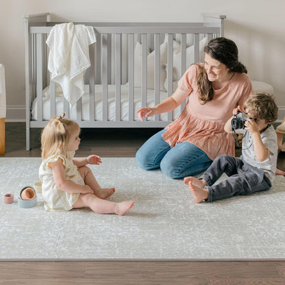 Baby Play Mats for Floor - Eden (4x6ft) - Premium EVA Foam Play Mat for Babies & Toddlers - Perfect